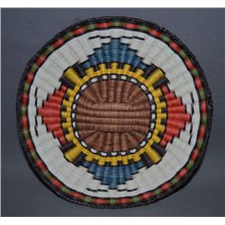 HOPI BASKETRY PLAQUE