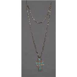 NAVAJO CROSS NECKLACE