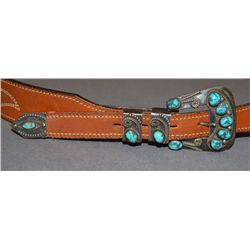 NAVAJO RANGER BUCKLE SET