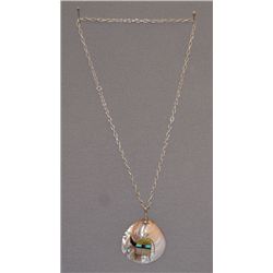 ZUNI SHELL PENDENT