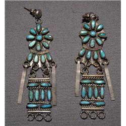 PAIR OF ZUNI EARRINGS