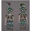 Image 1 : PAIR OF ZUNI EARRINGS