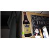 Image 2 : Very rare "The Original Stiff" Vodka & Grape metal bottle shape sign