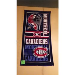 Montreal Canadiens hanging towel