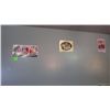 Image 1 : Five pieces in total collectible Wrigley's gum, Coors golden beer & warning metal sign plus Big Rock