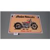 Image 4 : collectible "Indian Motor Cycle" metal sign "Harley Davidson" metal sign and "Indian Chief" metal si