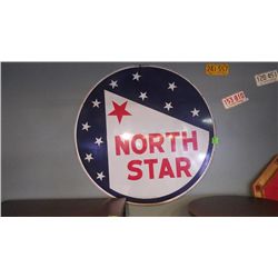Collectable Antique metal "North Star" sign