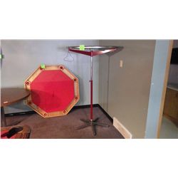 Round retro metal coat rack