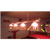 Image 1 : Hanging 4 lamp pool table light