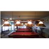 Image 2 : Hanging 4 lamp pool table light