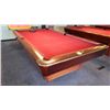 Image 2 : Brunswick medalist professional 4 1/2 x 9 ft slate regulation 8 ball/9 ball table with ball return. 