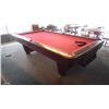 Image 3 : Brunswick medalist professional 4 1/2 x 9 ft slate regulation 8 ball/9 ball table with ball return. 
