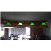 Image 2 : Hanging 4 lamp pool table light
