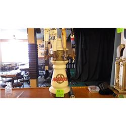 Big Rock ceramic four head beer dispenser with all lines, couplers, and small cooling recirculating 