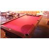 Image 5 : Brunswick medalist professional 4 1/2 x 9 ft slate regulation 8 ball/9 ball table with ball return. 