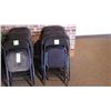 Image 1 : 11 folding chairs and step stool