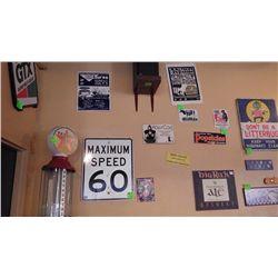 Edge fast 98 poster, Trgically Hip, Stopin Tom and Holly Cole posters plus Big Rock plaque, Hershey'