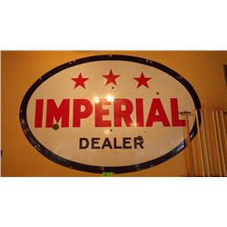 Collectable metal Imperial dealer sign
