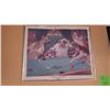 Image 4 : Texas license plate, Sawyer Brown poster, Animald Playing Pool print, Buddy Guy and Johnny Lane post