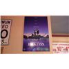 Image 4 : Huck Finn movie poster, Coca Cola sold here metal sign and Labatt Lite metal sign