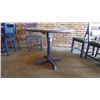 Image 2 : Round wood laminate top centre pedestal table