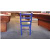 Image 4 : Set - folding top table with 2 wood padded chairs
