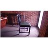 Image 3 : 4 solid wood padded chairs