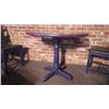 Image 2 : Round wood laminate top centre pedestal table