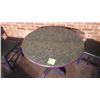 Image 3 : Round wood laminate top centre pedestal table