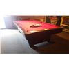 Image 1 : Brunswick medalist professional 4 1/2 x 9 ft slate regulation 8 ball/9 ball table with ball return. 