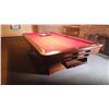 Image 3 : Brunswick medalist professional 4 1/2 x 9 ft slate regulation 8 ball/9 ball table with ball return. 