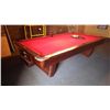 Image 4 : Brunswick medalist professional 4 1/2 x 9 ft slate regulation 8 ball/9 ball table with ball return. 