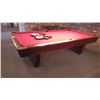 Image 2 : Brunswick medalist professional 4 1/2 x 9 ft slate regulation 8 ball/9 ball table with ball return. 