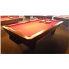 Image 4 : Brunswick medalist professional 4 1/2 x 9 ft slate regulation 8 ball/9 ball table with ball return. 