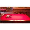 Image 7 : Brunswick medalist professional 4 1/2 x 9 ft slate regulation 8 ball/9 ball table with ball return. 