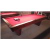 Image 2 : Brunswick medalist professional 4 1/2 x 9 ft slate regulation 8 ball/9 ball table with ball return. 