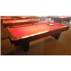 Image 4 : Brunswick medalist professional 4 1/2 x 9 ft slate regulation 8 ball/9 ball table with ball return. 