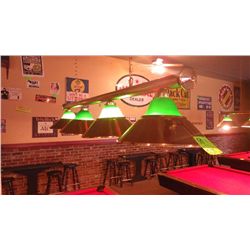 4 lamp hanging pool light