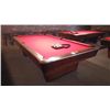Image 1 : Brunswick medalist professional 4 1/2 x 9 ft slate regulation 8 ball/9 ball table with ball return. 