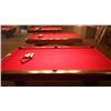 Image 7 : Brunswick medalist professional 4 1/2 x 9 ft slate regulation 8 ball/9 ball table with ball return. 