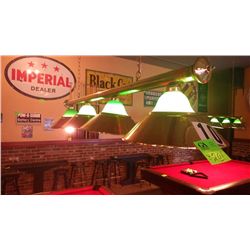 4 lamp hanging pool light