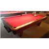 Image 4 : Brunswick medalist professional 4 1/2 x 9 ft slate regulation 8 ball/9 ball table with ball return. 