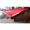 Image 4 : Brunswick medalist professional 4 1/2 x 9 ft slate regulation 8 ball/9 ball table with ball return. 