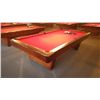 Image 4 : Brunswick medalist professional 4 1/2 x 9 ft slate regulation 8 ball/9 ball table with ball return. 