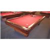 Image 4 : Brunswick medalist professional 4 1/2 x 9 ft slate regulation 8 ball/9 ball table with ball return. 