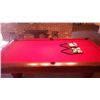 Image 7 : Brunswick medalist professional 4 1/2 x 9 ft slate regulation 8 ball/9 ball table with ball return. 