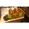 Image 1 : 3 wood boxes with handles