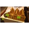 Image 2 : 3 wood boxes with handles