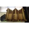 Image 3 : 3 wood boxes with handles
