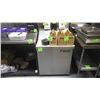 Image 1 : True stainless steel refridgerator with prep table top and chilled inserts top access compartment